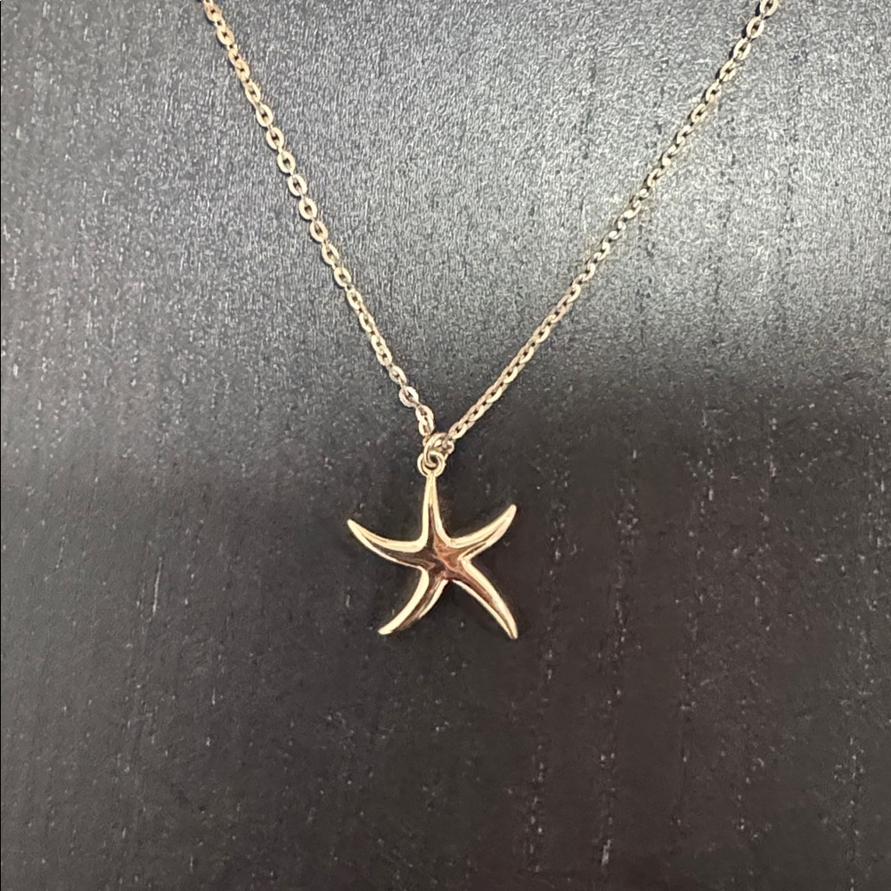 Vintage Starfish Sea Necklace